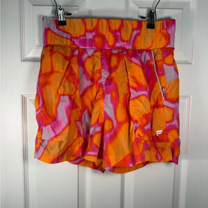 Fabletics Ultra High-Waisted Nylon Short Pink Escape Large Summer Madness Large